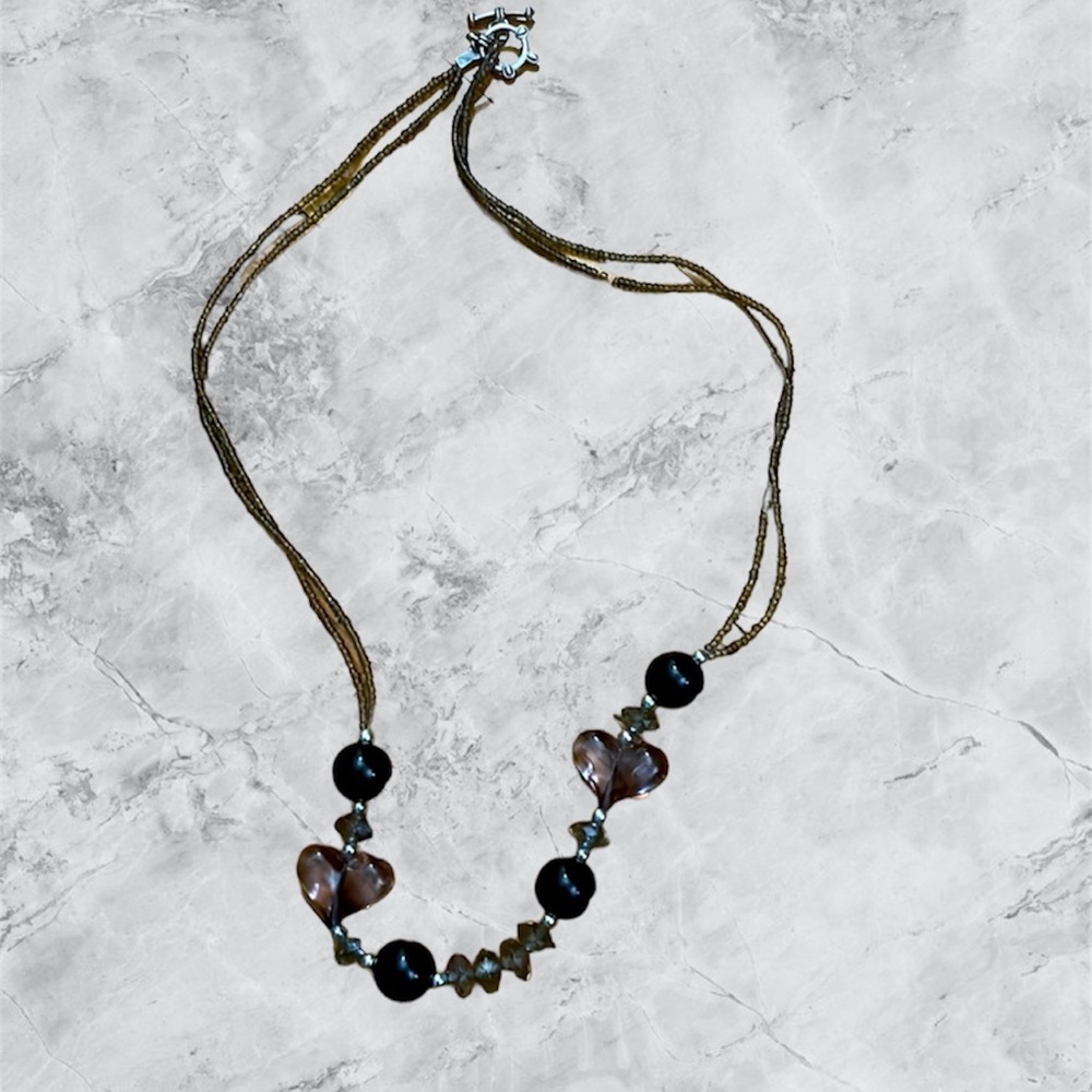 Monochromatic Bead Necklace